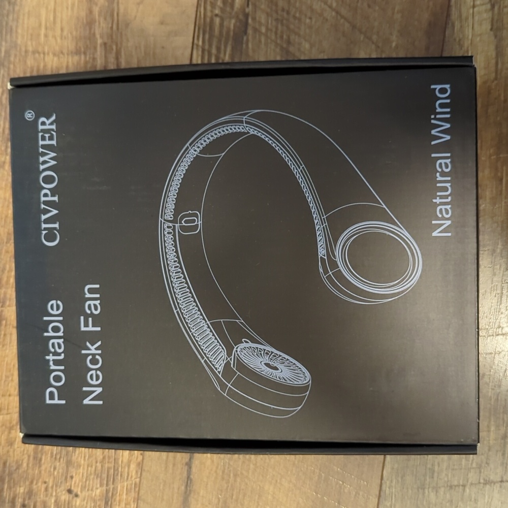 Civpower portable neck fan.